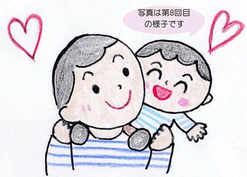 ニコふれ肩車
